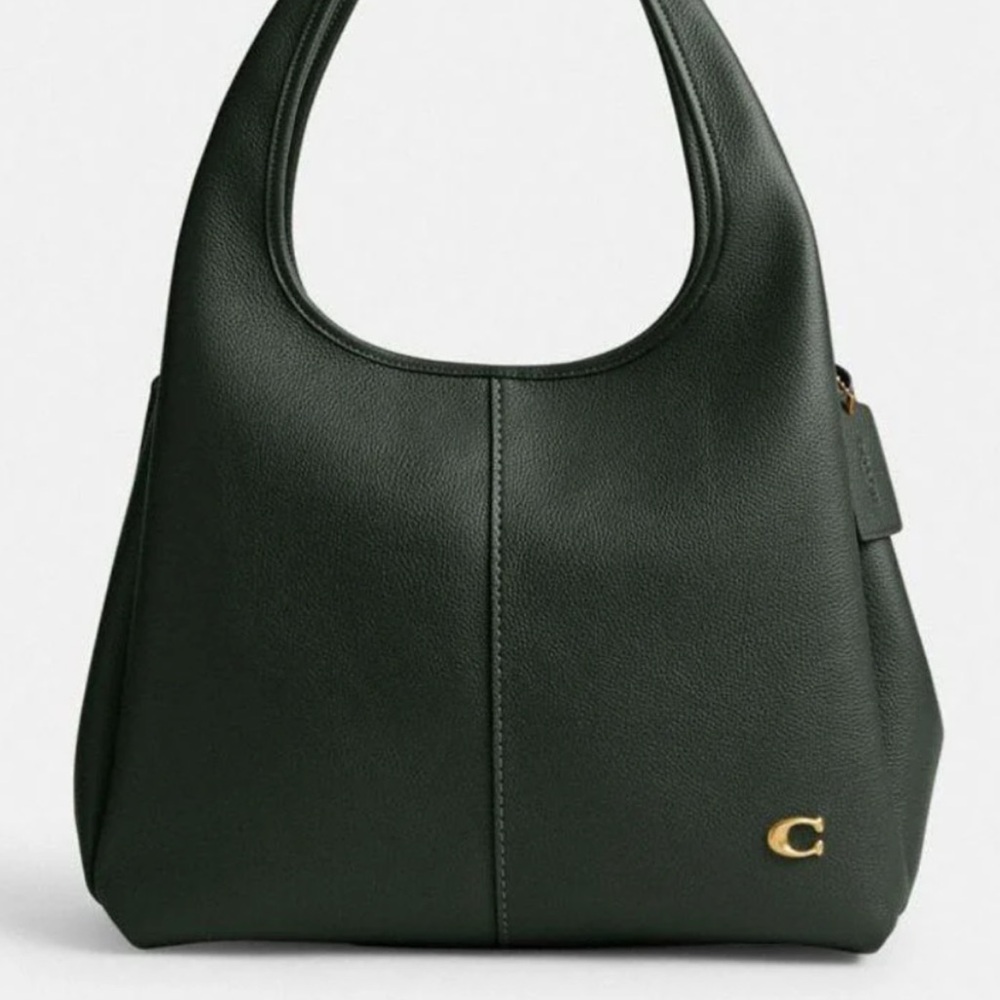 Coach Green Shoulder Bag
